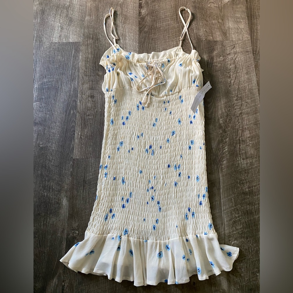 Flynn’s skye mini ruched dress